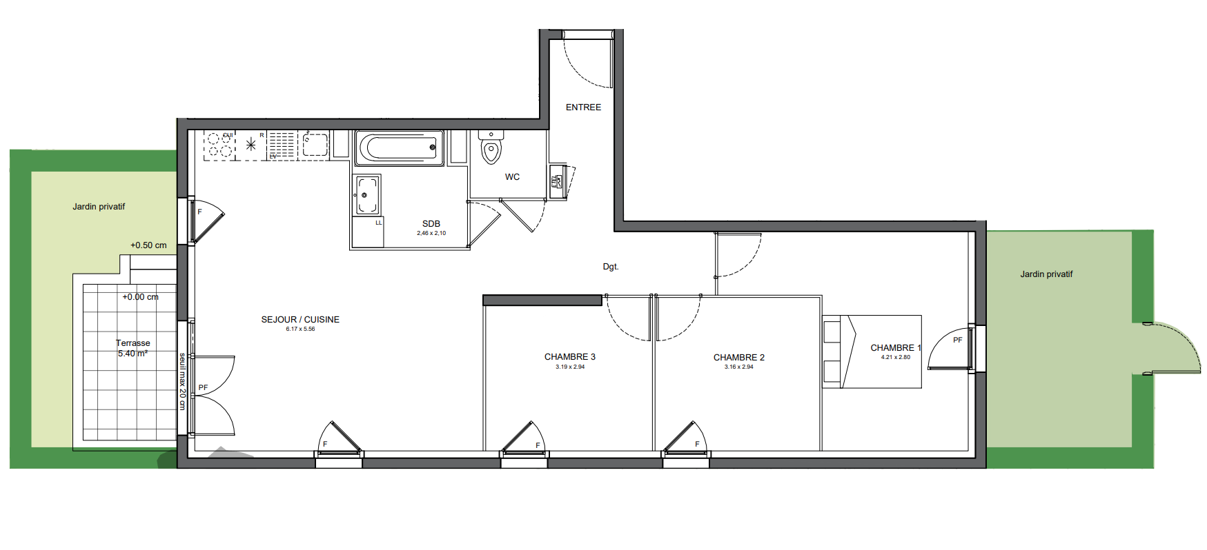 Plan du lot