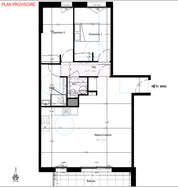 Plan du lot
