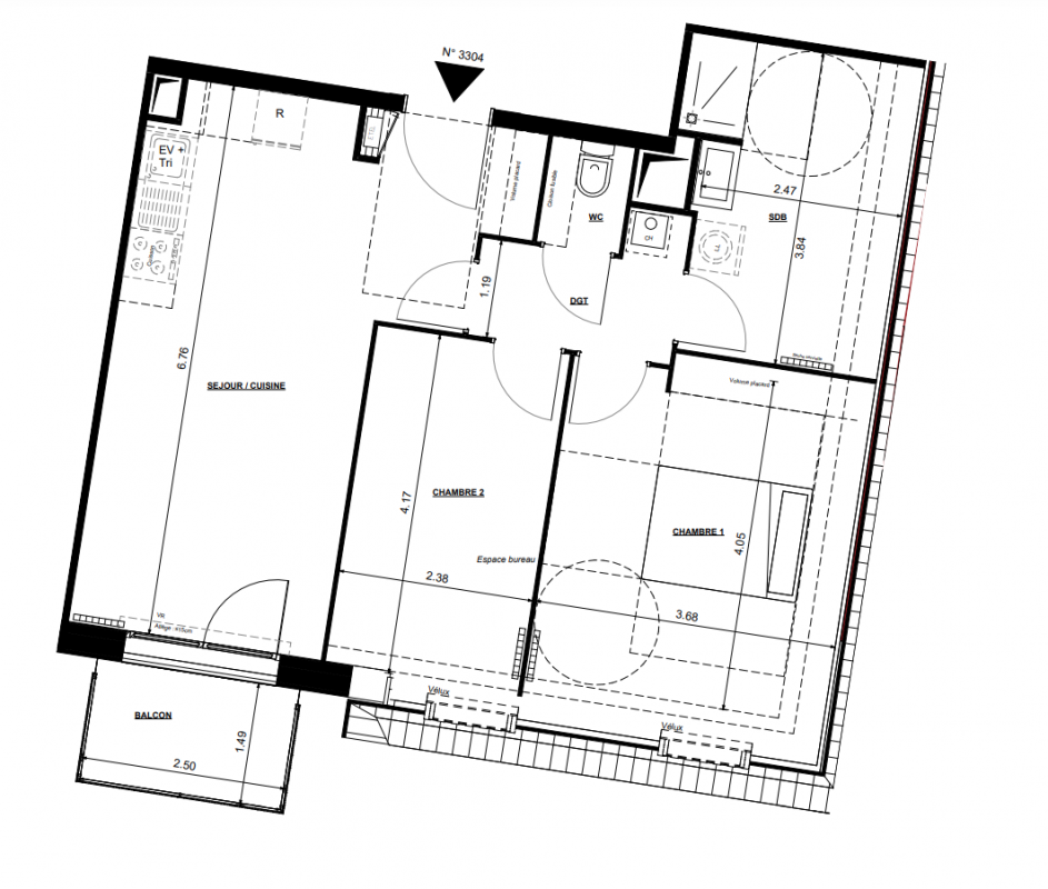 Plan du lot