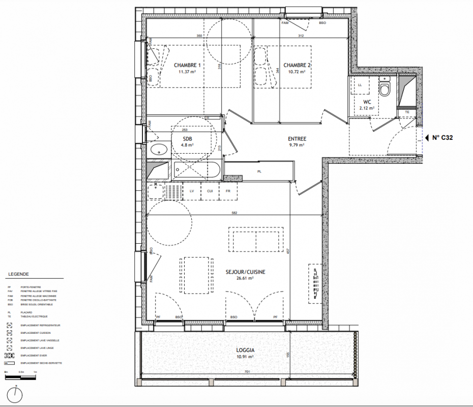 Plan du lot