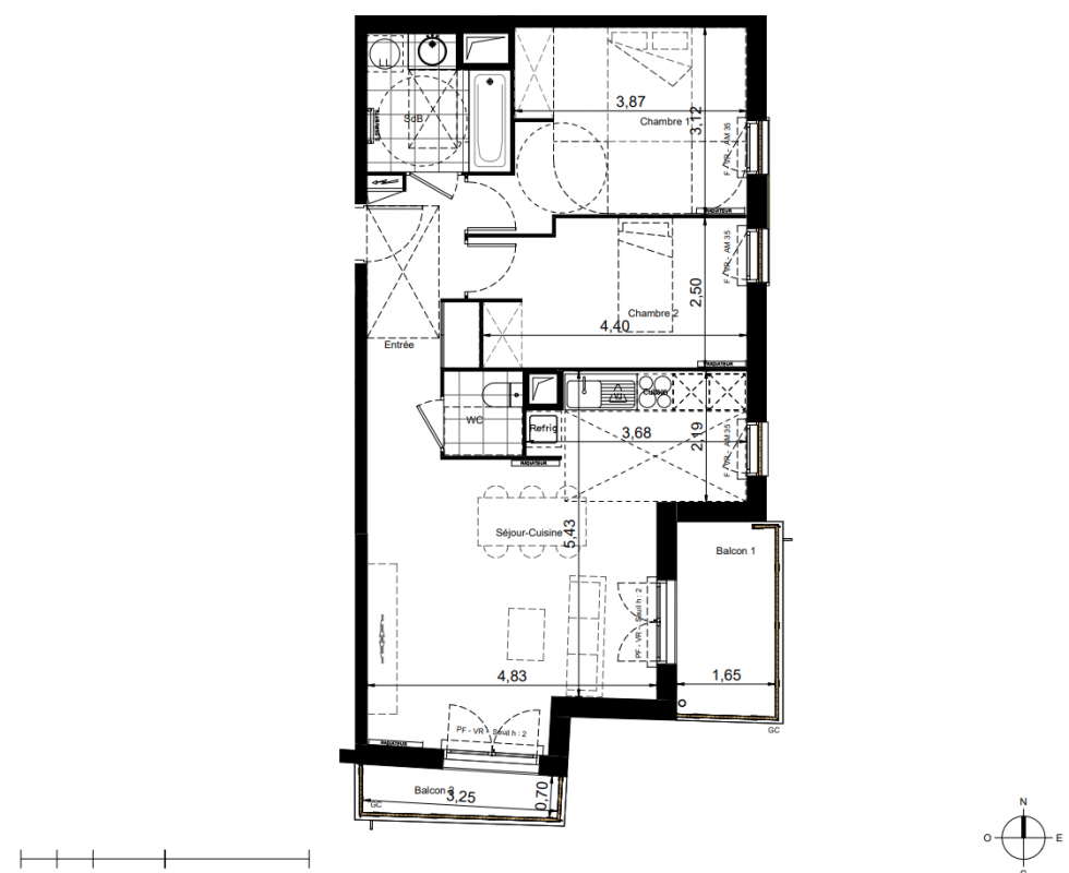 Plan du lot