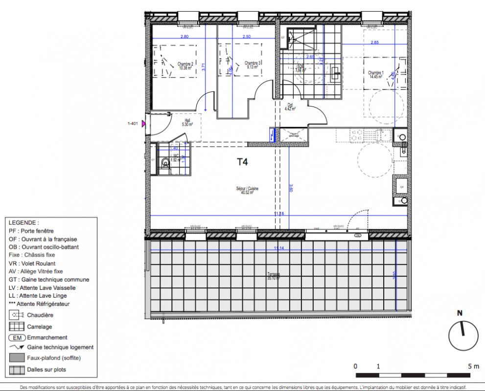 Plan du lot