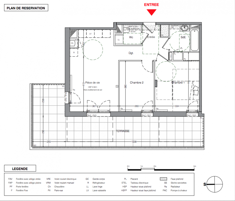 Plan du lot