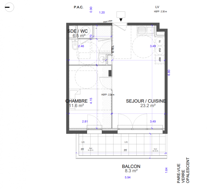 Plan du lot