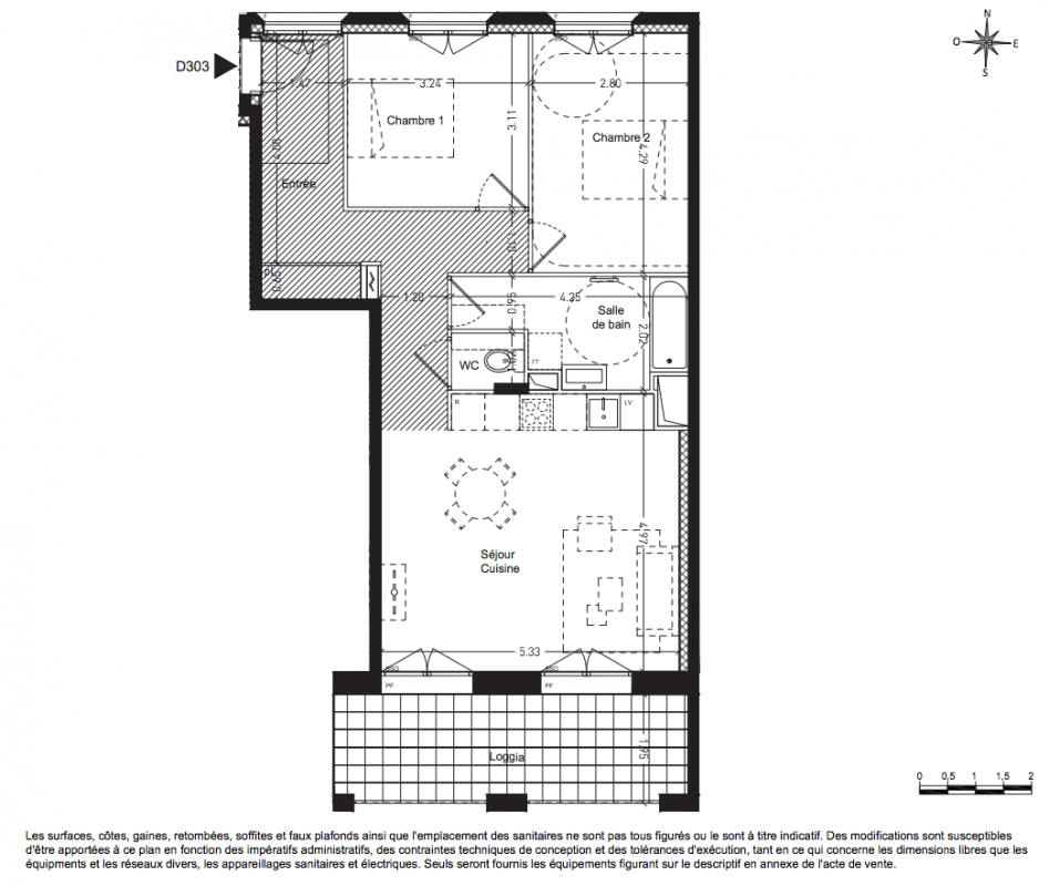 Plan du lot