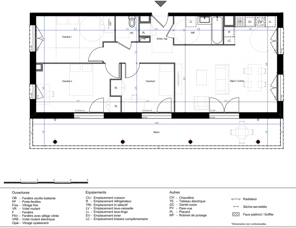 Plan du lot