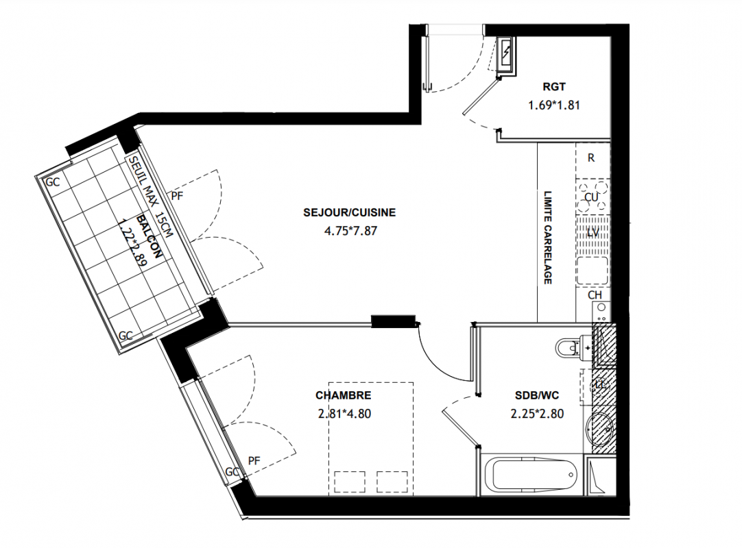 Plan du lot