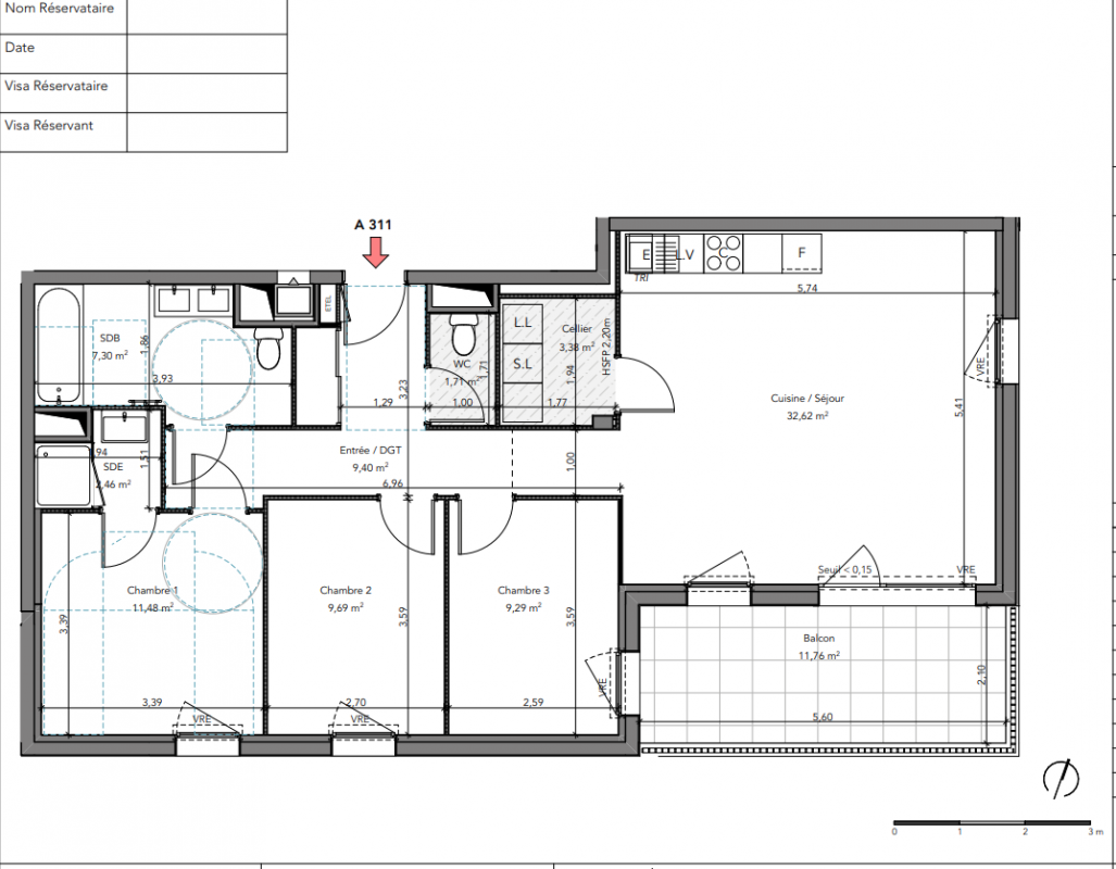 Plan du lot