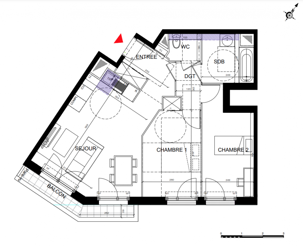Plan du lot