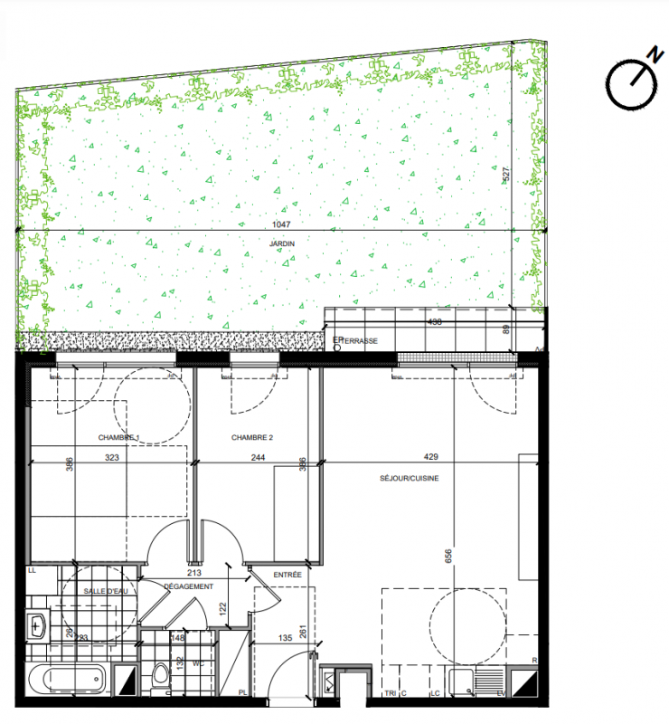 Plan du lot