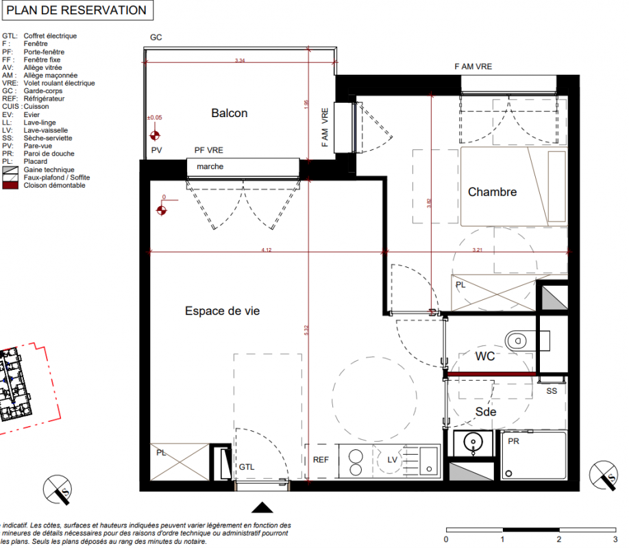 Plan du lot