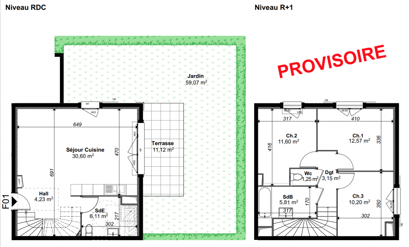 Plan du lot