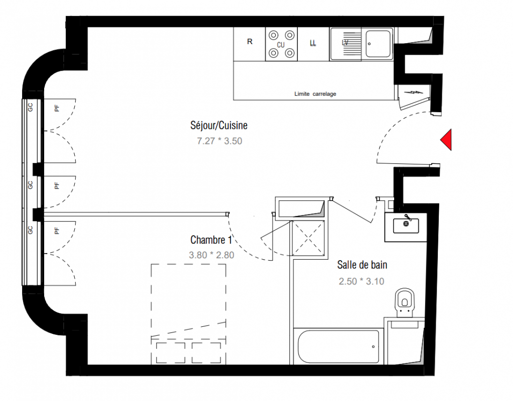 Plan du lot