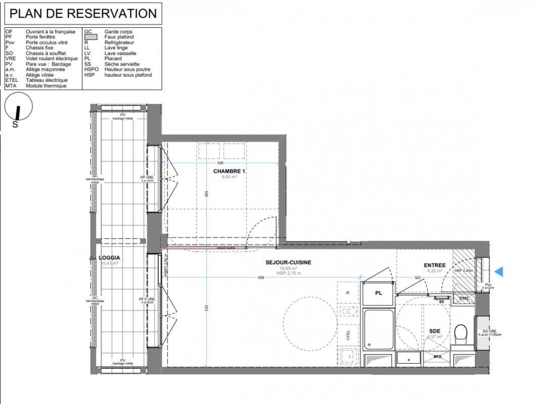 Plan du lot