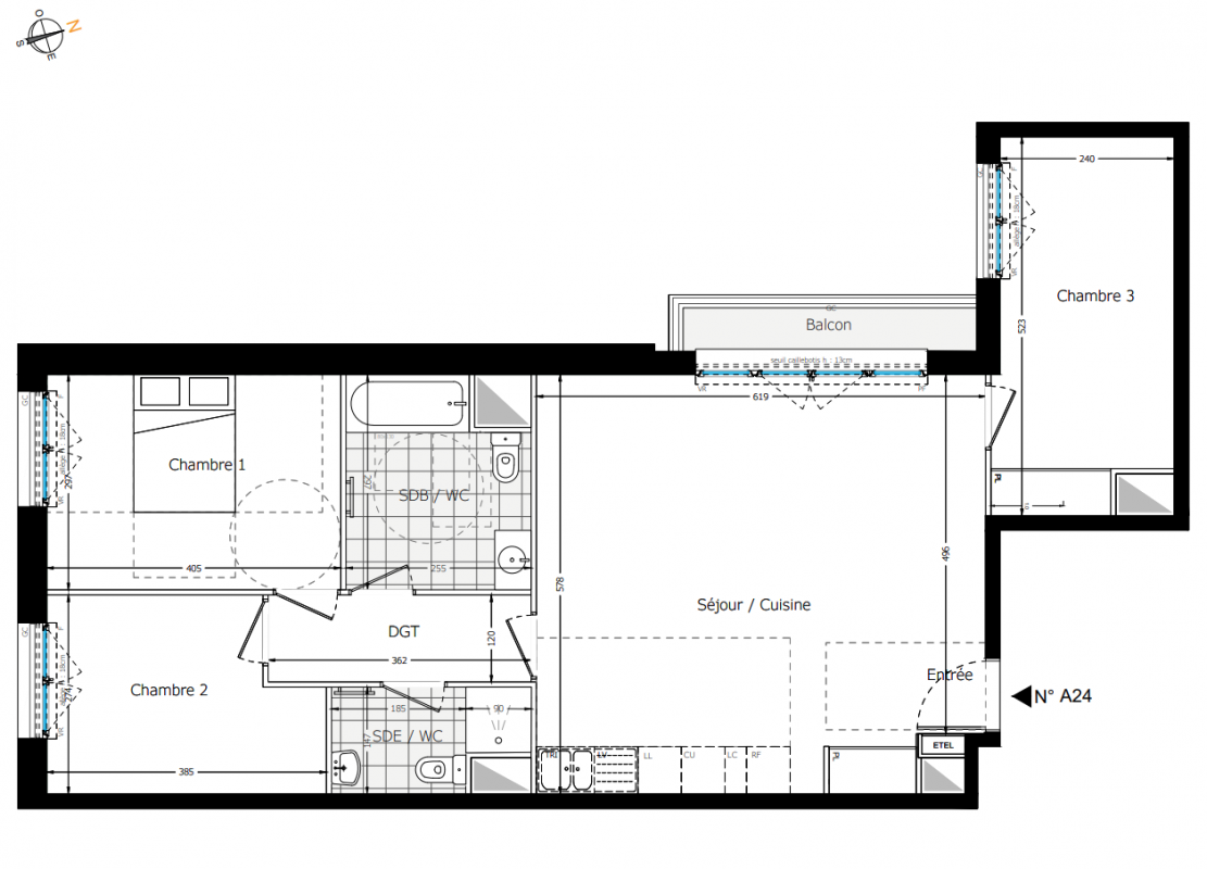 Plan du lot