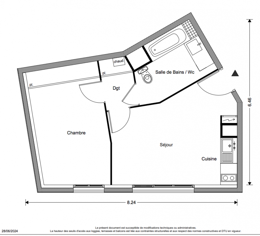 Plan du lot