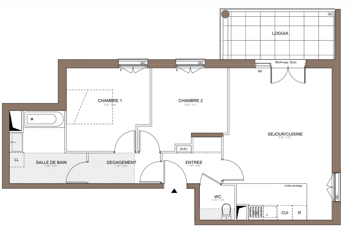 Plan du lot