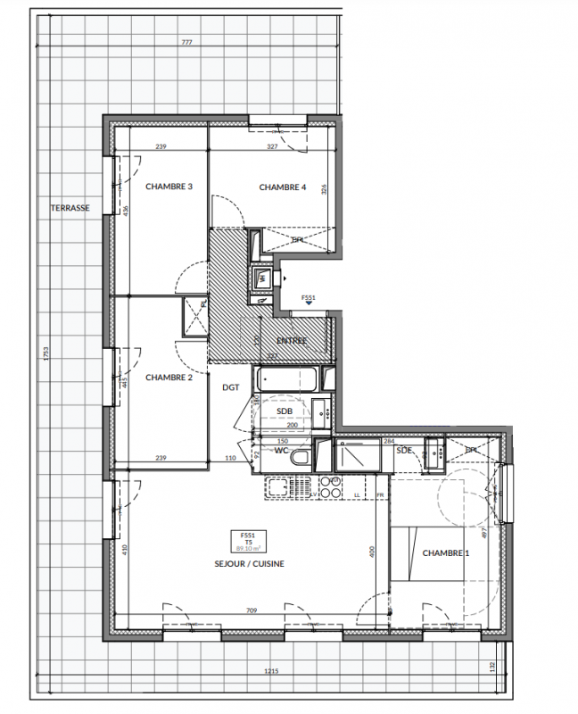 Plan du lot