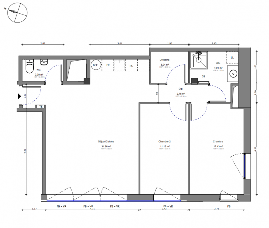 Plan du lot