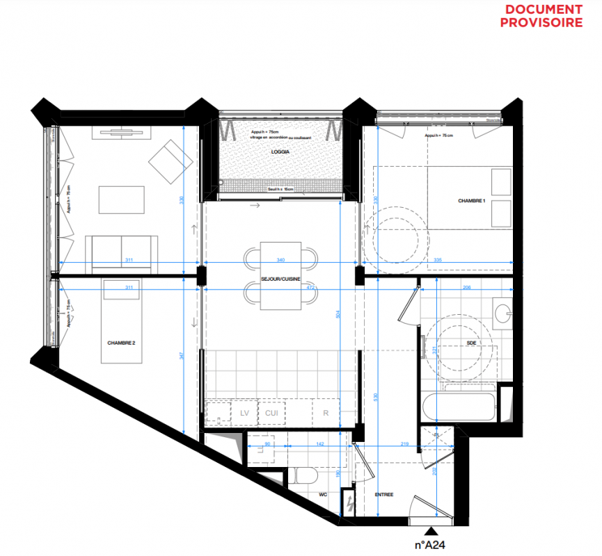 Plan du lot