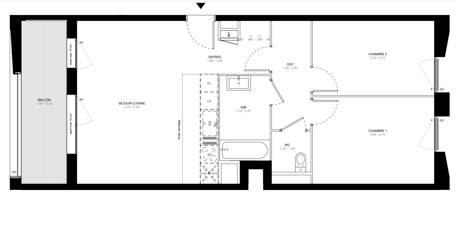 Plan du lot
