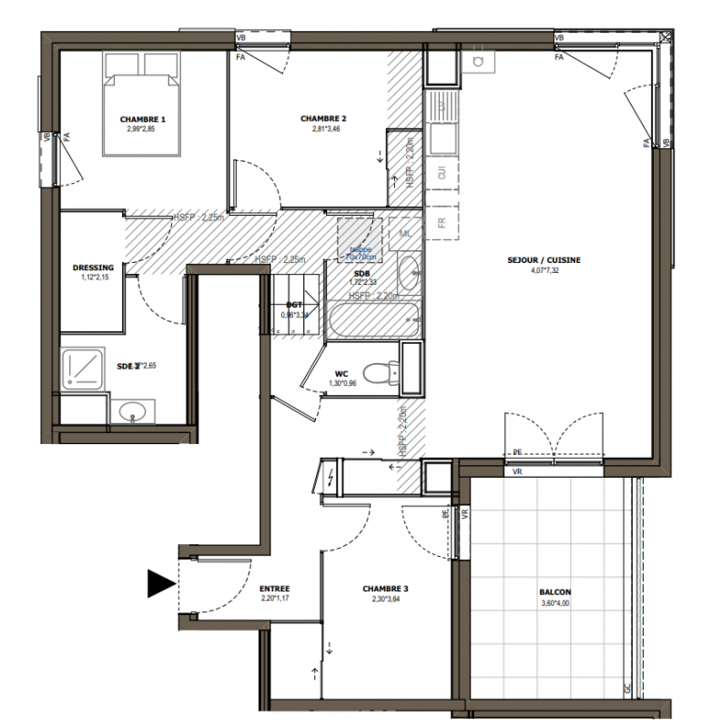 Plan du lot
