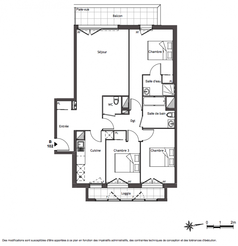 Plan du lot