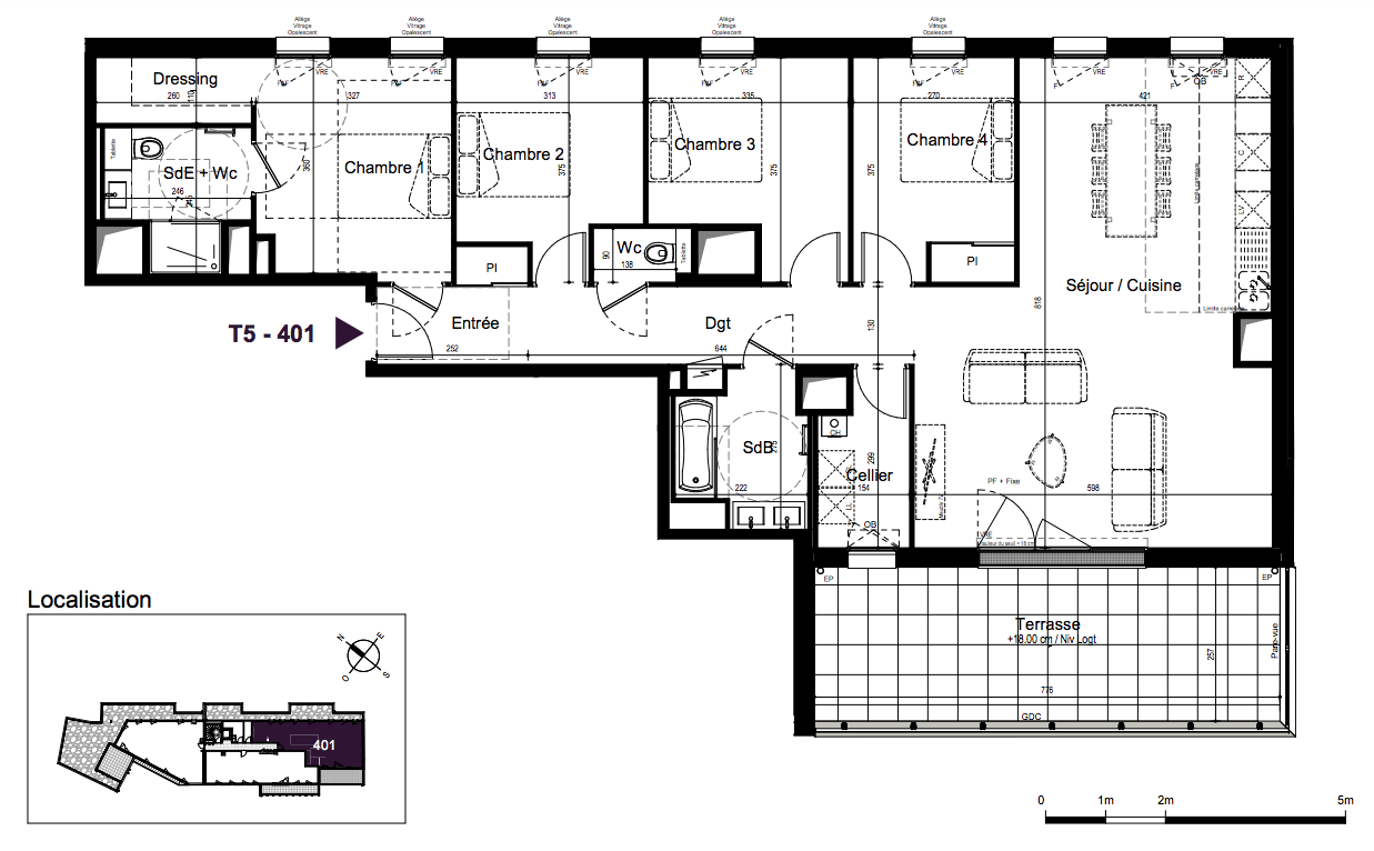 Plan du lot