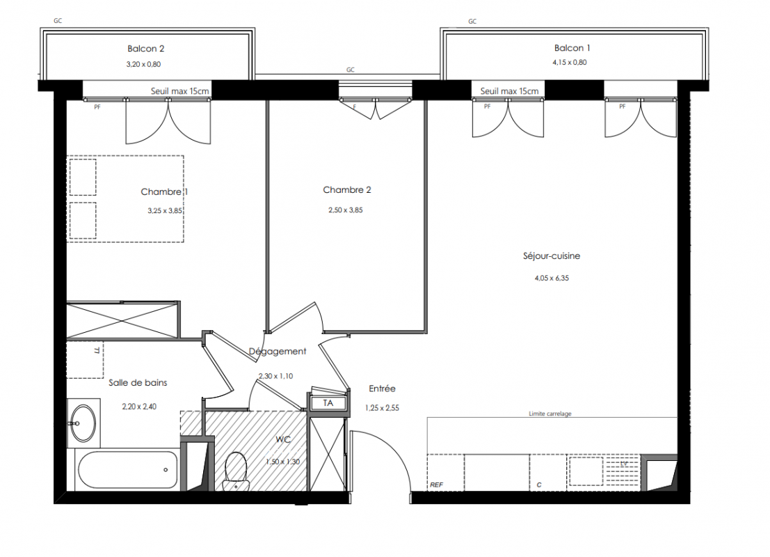 Plan du lot