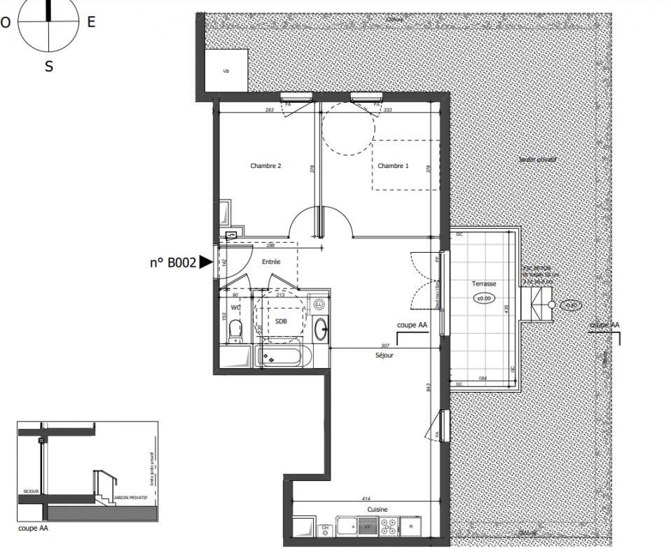 Plan du lot