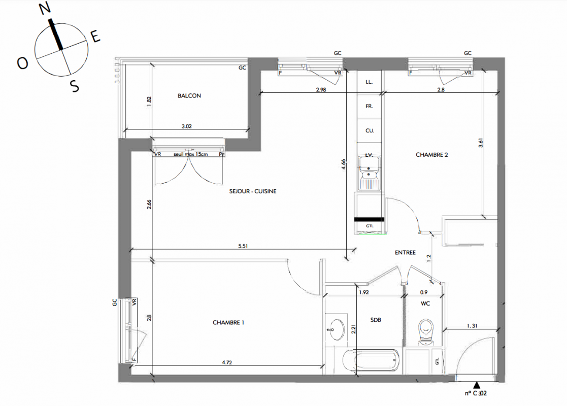 Plan du lot