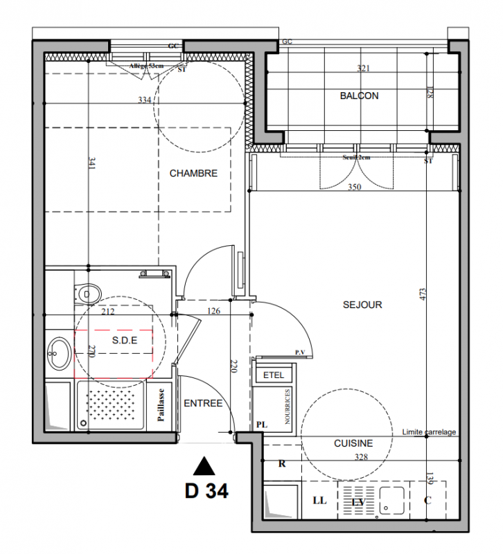 Plan du lot