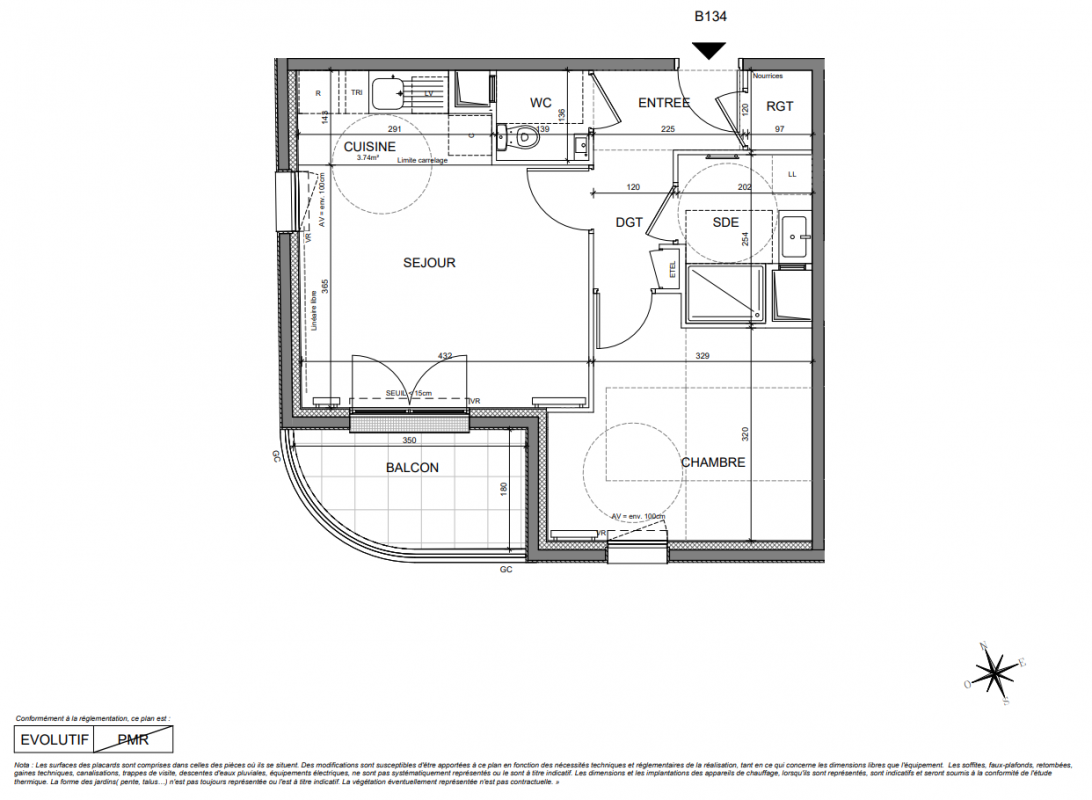 Plan du lot