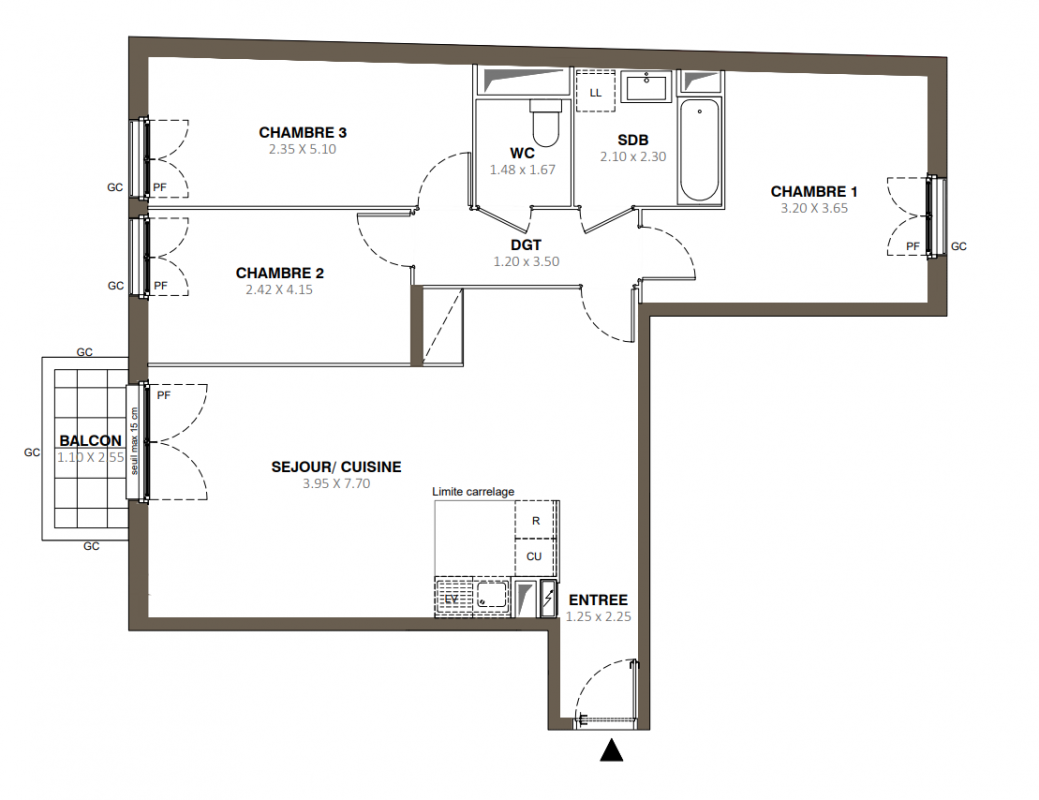 Plan du lot