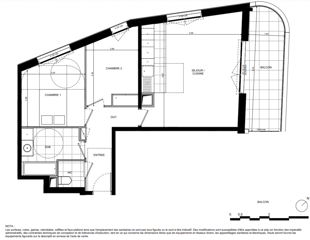 Plan du lot