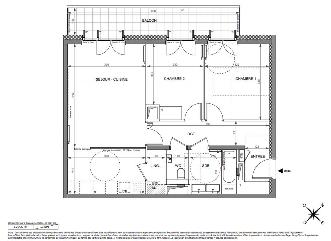 Plan du lot