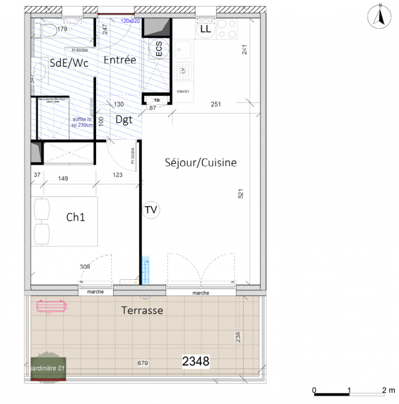 Plan du lot