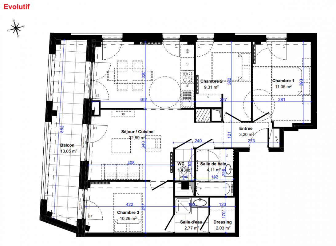 Plan du lot