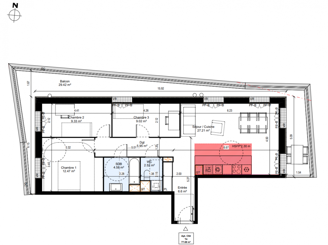 Plan du lot