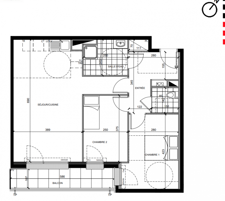 Plan du lot
