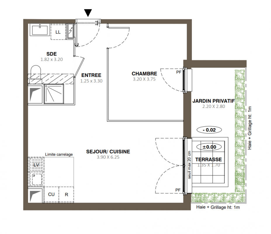 Plan du lot