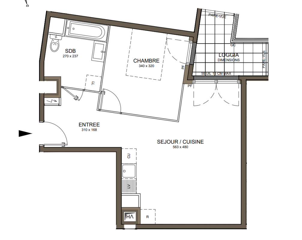 Plan du lot
