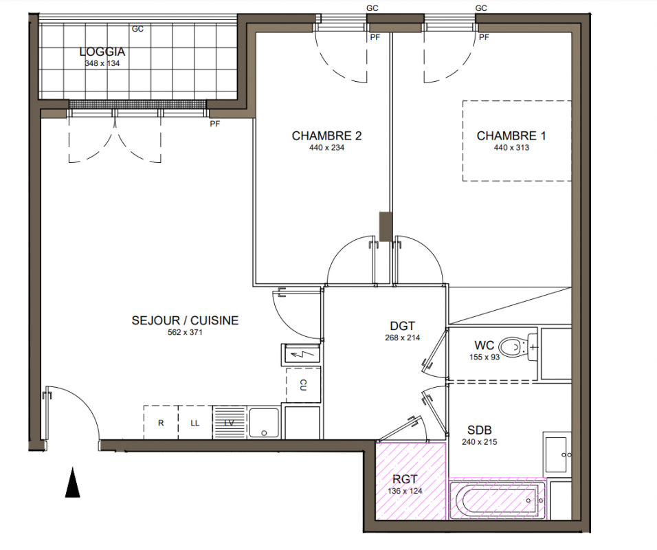Plan du lot