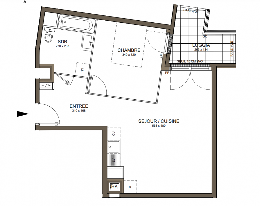 Plan du lot