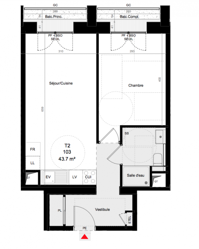 Plan du lot