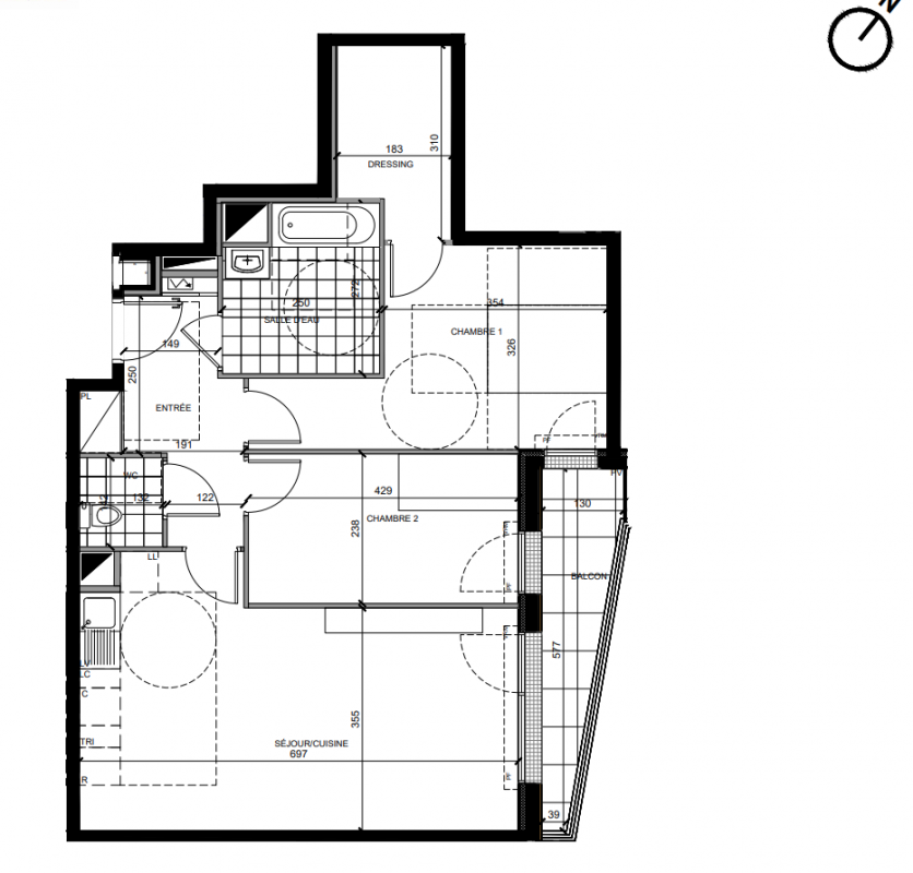 Plan du lot