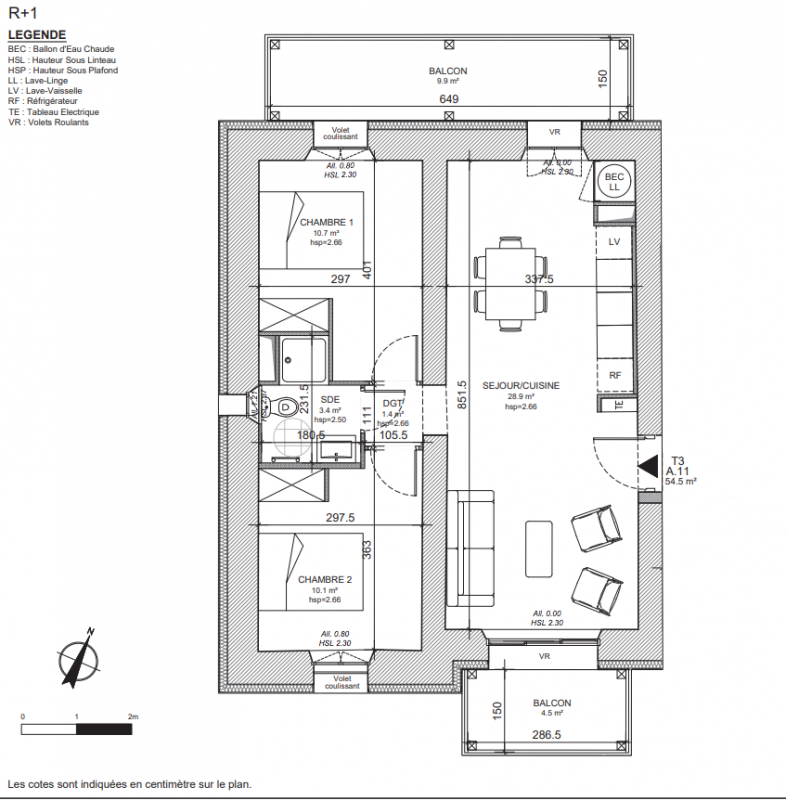 Plan du lot