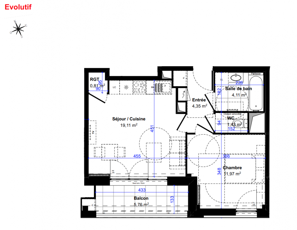 Plan du lot