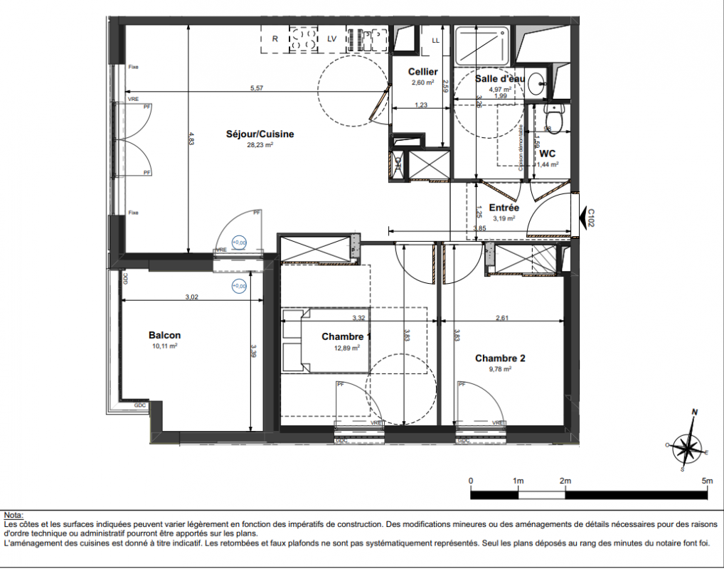 Plan du lot