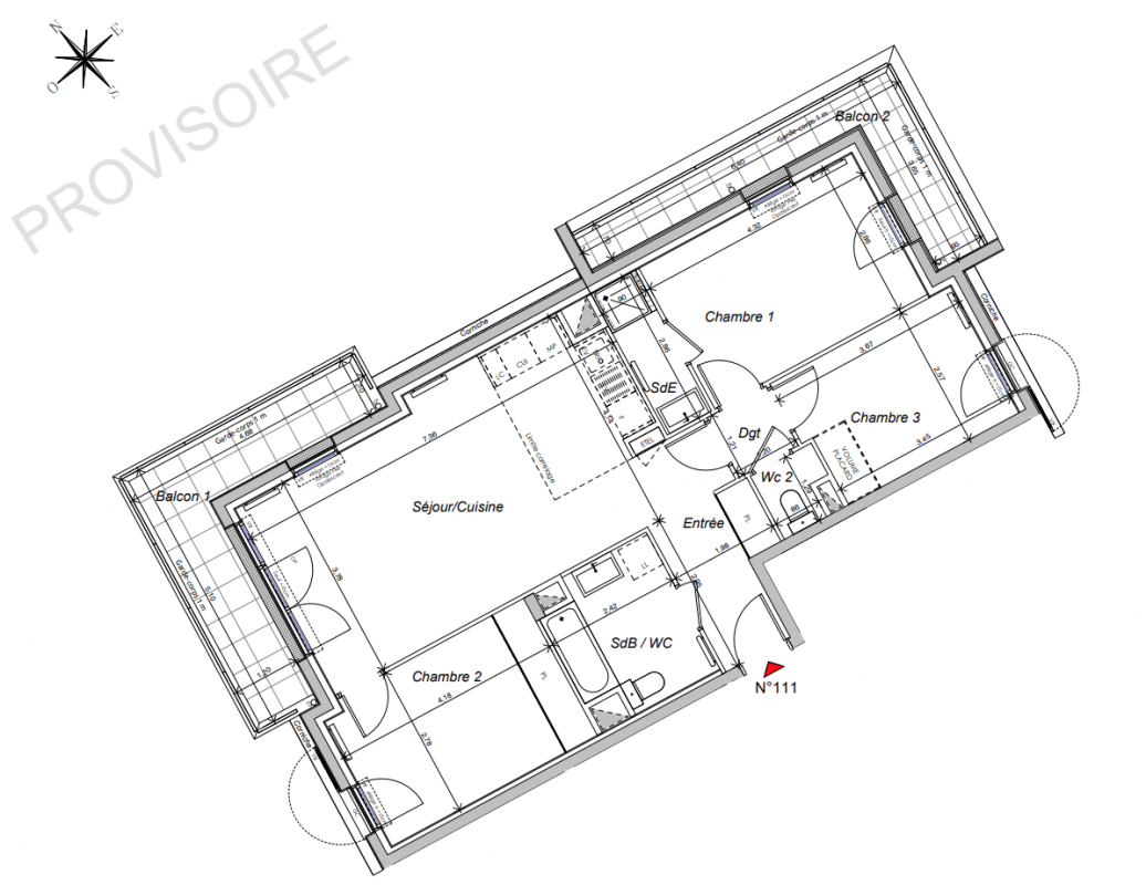 Plan du lot